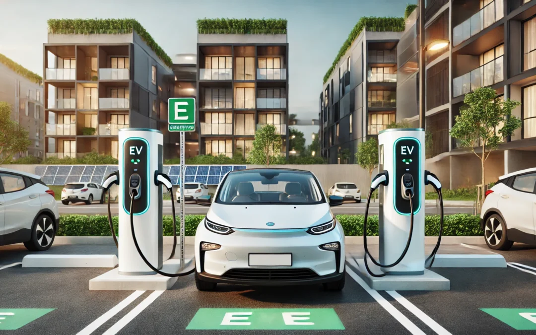 Cuidados com carros elétricos em condomínios